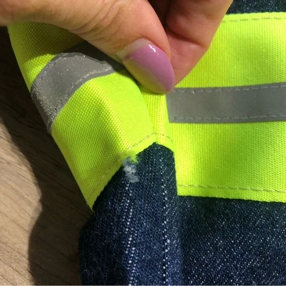 Kap Hi Vis Reflective Work Jeans, Size: 44x37 - Picture 6 of 7